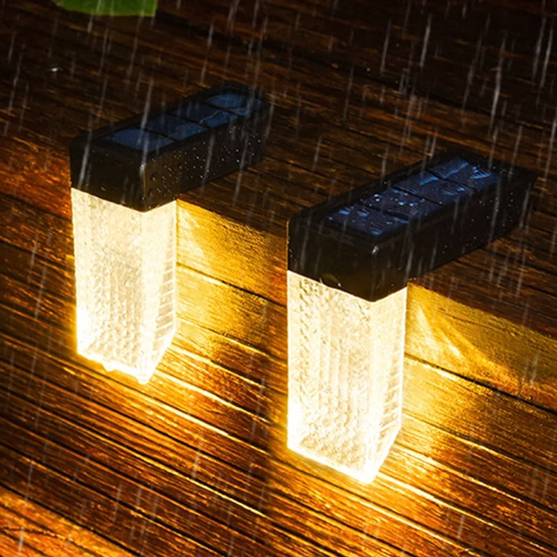 Solar Outdoor Yard Step Light